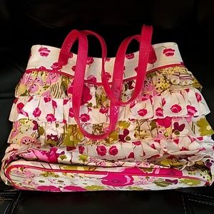 Vera Bradley Cha Cha ruffle bag